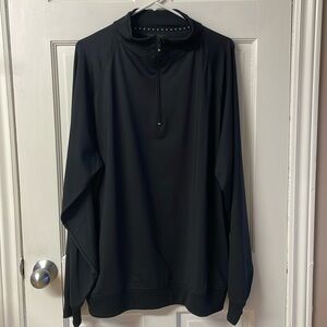 FootJoy all black golf quarter zip sweater men’s size XL
